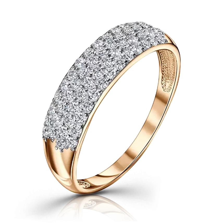 Кольцо дорожка К132-2925 золото Дорожка_0