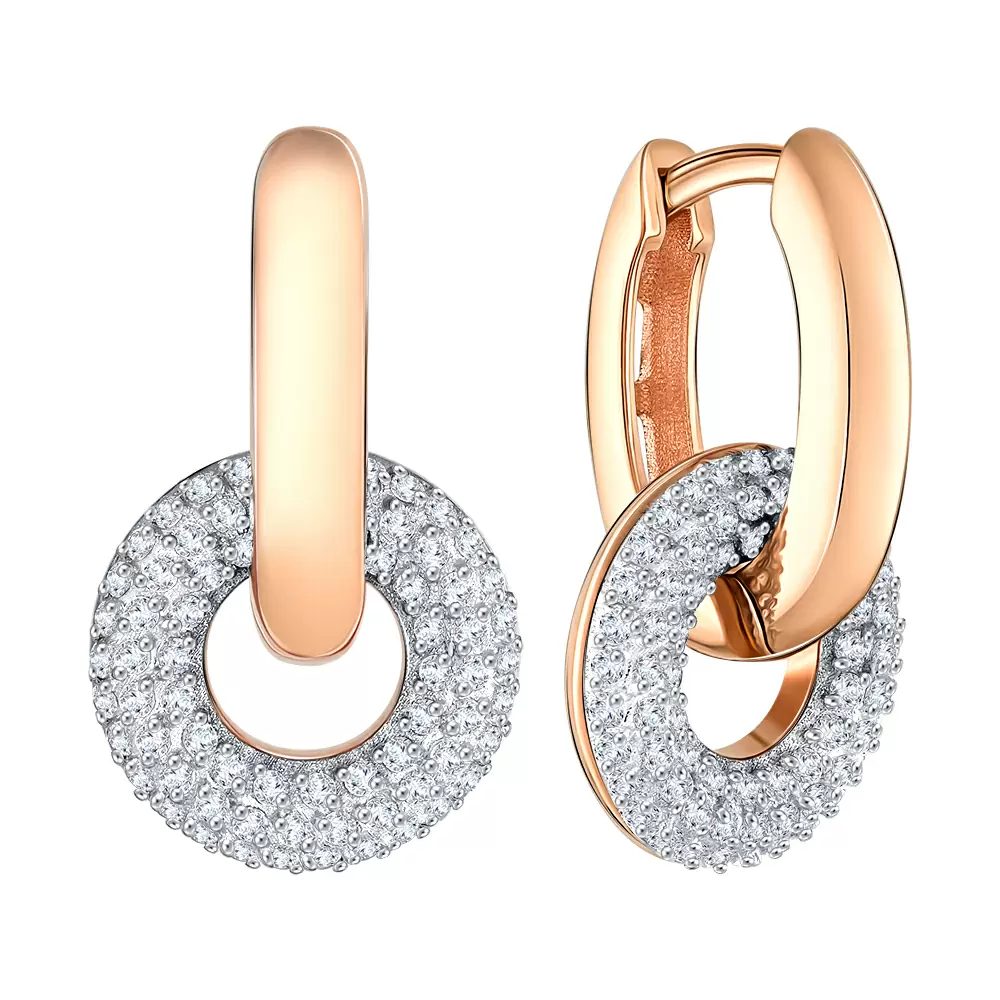 Серьги подвесные 904992-1102 золото_1