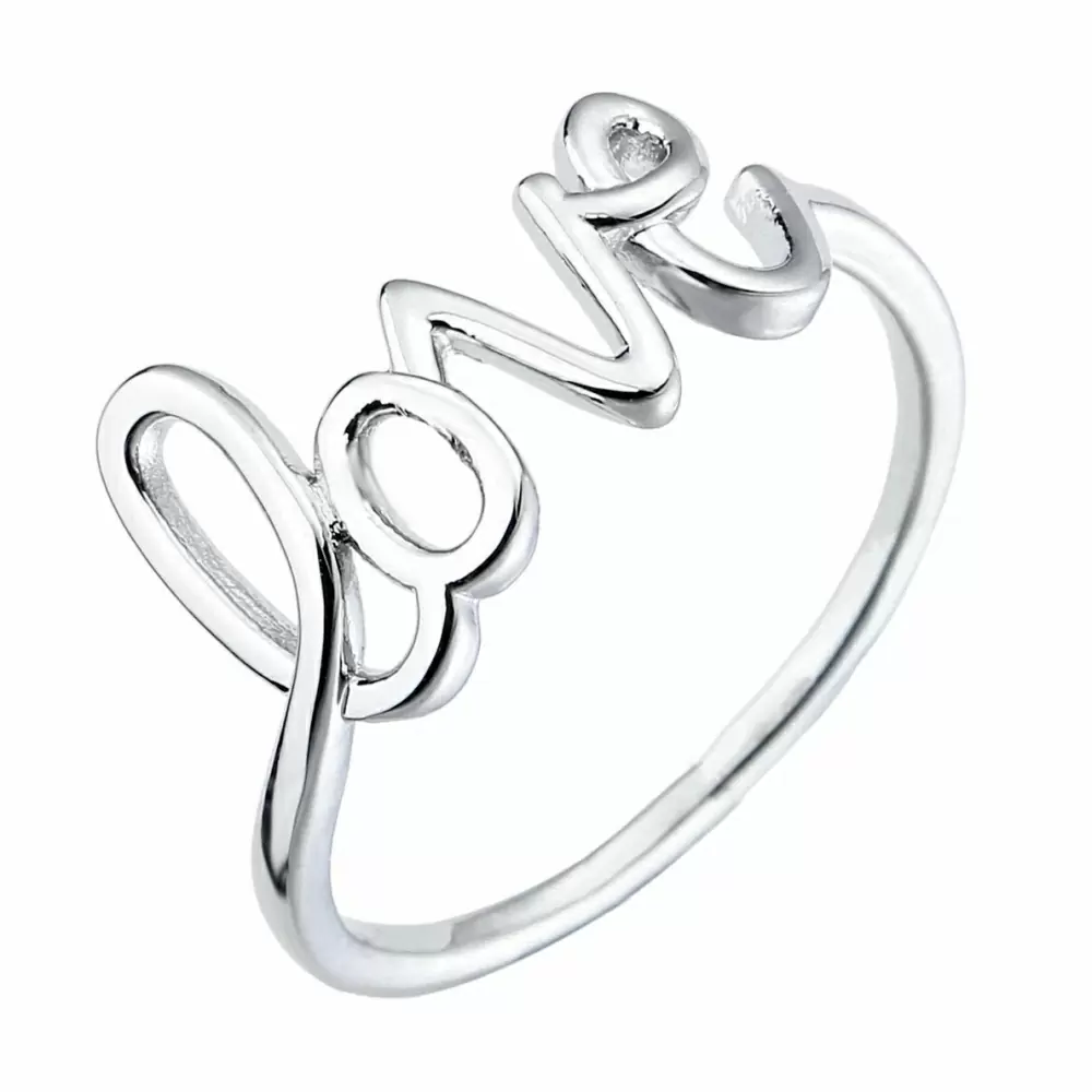 Кольцо FYR16257 серебро LOVE