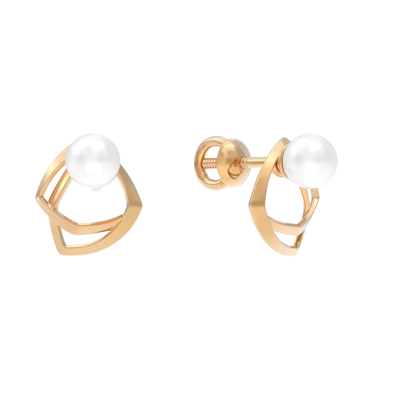 Серьги джекеты 1043422-11250 золото