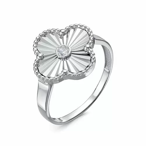 Кольцо с1104550 серебро Ван Клиф