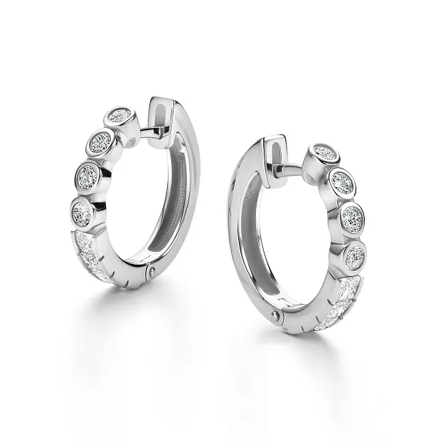 Серьги конго 02-4047.00КЦ-00 серебро_0