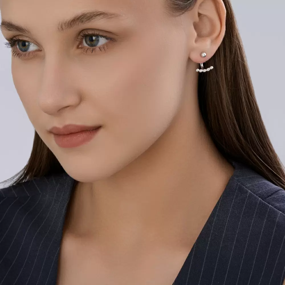 Серьги пусеты 94027208 серебро_2