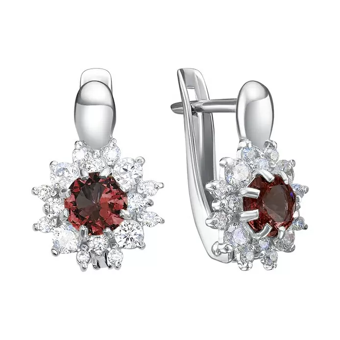 Серьги С-1388-6205-1 серебро