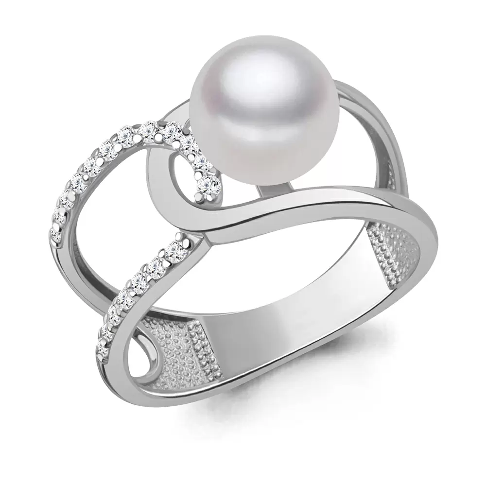 Кольцо 600553А.5 серебро