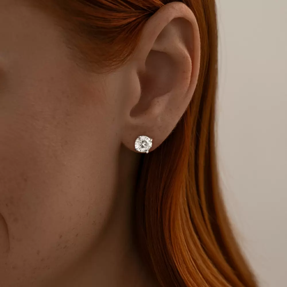 Серьги пусеты 94022997 серебро