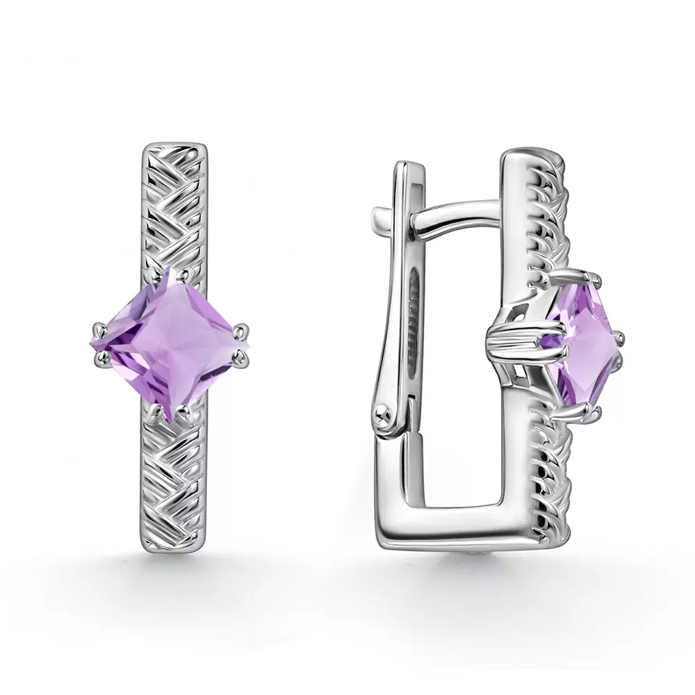 Серьги 02-5517.00АМ-00 серебро
