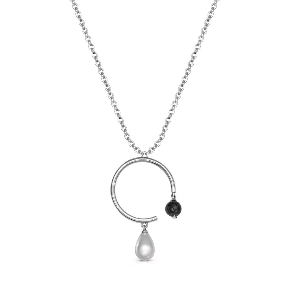 Колье 16-530-1500 серебро