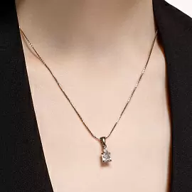 Подвеска 89030008 серебро Квадрат_1