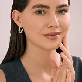 Серьги 94027139 серебро_1