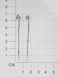 Серьги продевки 02-3356.00КЦ-00 серебро Звезда_1