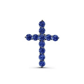 Крест декоративный с080647 серебро