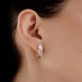 Серьги 02-4338.000Б-00 серебро Треугольник_2
