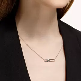 Колье 94070633 серебро Геометрия_1