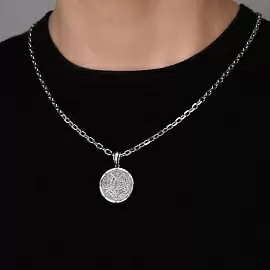 Подвеска 95030251 серебро Волк_1