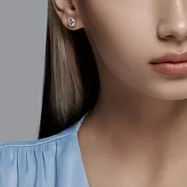 Серьги пусеты 94025267 серебро_1