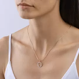 Подвеска 036506 золото Ласточка_3