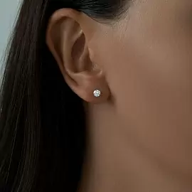 Серьги пусеты 94025226 серебро_1