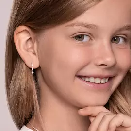 Серьги подвесные 027477 золото_1