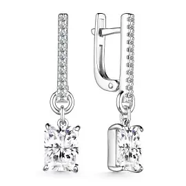 Серьги подвесные 02-3191.00ГХ-00 серебро_0