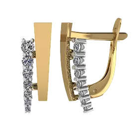 Серьги 01-218890 золото_1