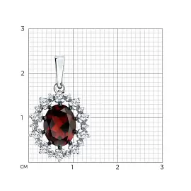 Подвеска 94-330-02042-2 серебро_2