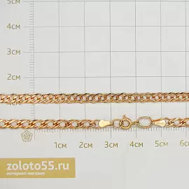 Цепь 8070154-50 золото Полновесная_2