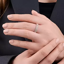 Кольцо КольцоКЛ-60.19.5.бцФ.з585 золото_1