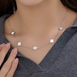 Колье 83070069 серебро Ван Клиф_1