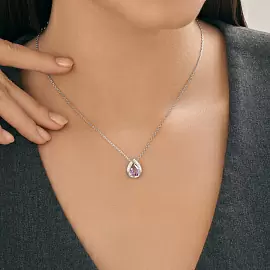 Колье 92070111 серебро_1
