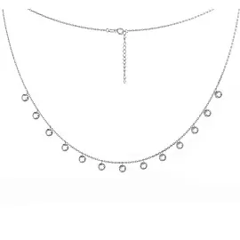 Колье 0310467-00775 серебро_0