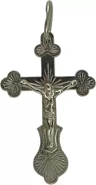 Крест христианский 1017н серебро