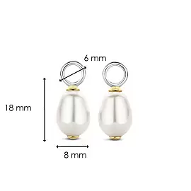 Подвеска для серег 9249PW серебро_1