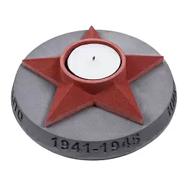 Сувенир подсвечник 5746.0.0.V без пробы вечный огонь_0