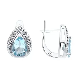 Серьги 92023141 серебро_0