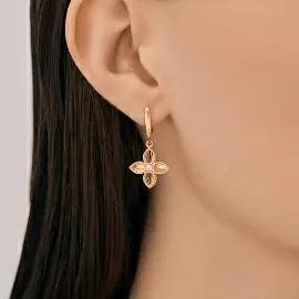 Серьги подвесные 51-121-02984-2 золото Роберто Коин_2