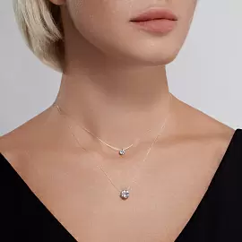 Подвеска на леске 94070756 серебро_1