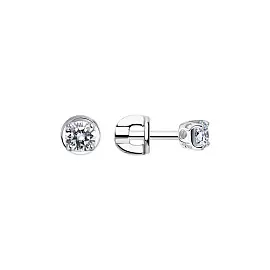 Серьги пусеты 94025226 серебро_0