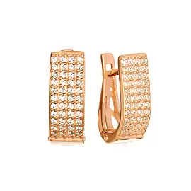Серьги дорожка с1054п серебро Дорожка_0