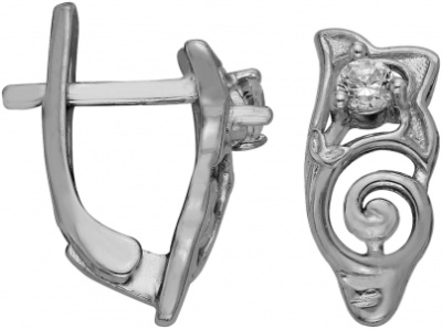 Серьги LLE42 серебро