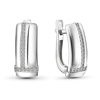 Серьги 02-5632.00КЦ-00 серебро