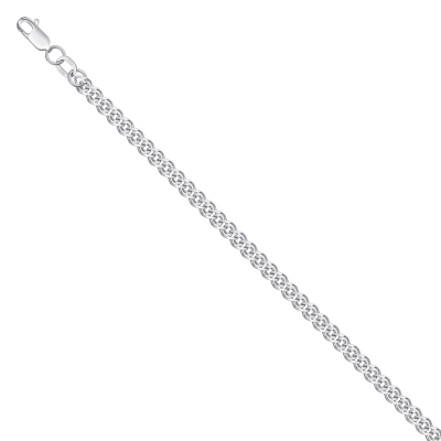 Цепь НЦ22-200Ю-3 d0.50* серебро Полновесная