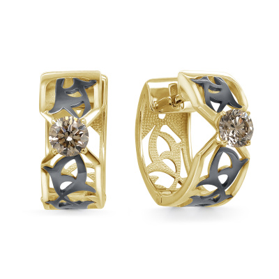 Серьги 12-21898-9289 золото