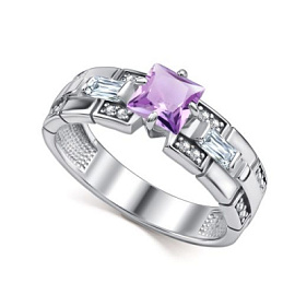 Кольцо 01-4848.00АМ-00 серебро