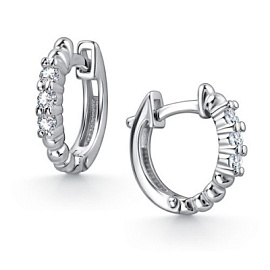 Серьги дорожка 02-4721.00КЦ-00 серебро