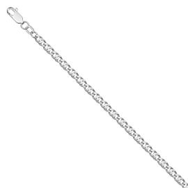 Цепь НЦ22-050Ю-3 d0.80 серебро Полновесная