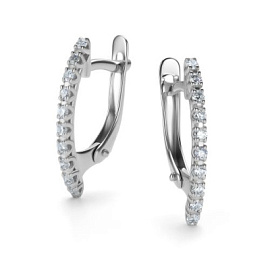 Серьги дорожка 26440-200 золото