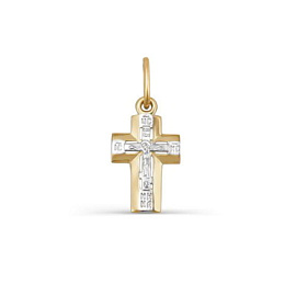 Крест христианский 080160 золото