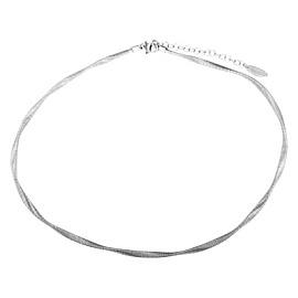Колье ICh504Nw-0398 серебро