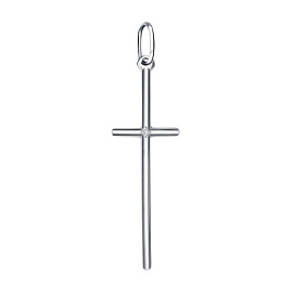 Крест декоративный 90-03-1352-00 серебро